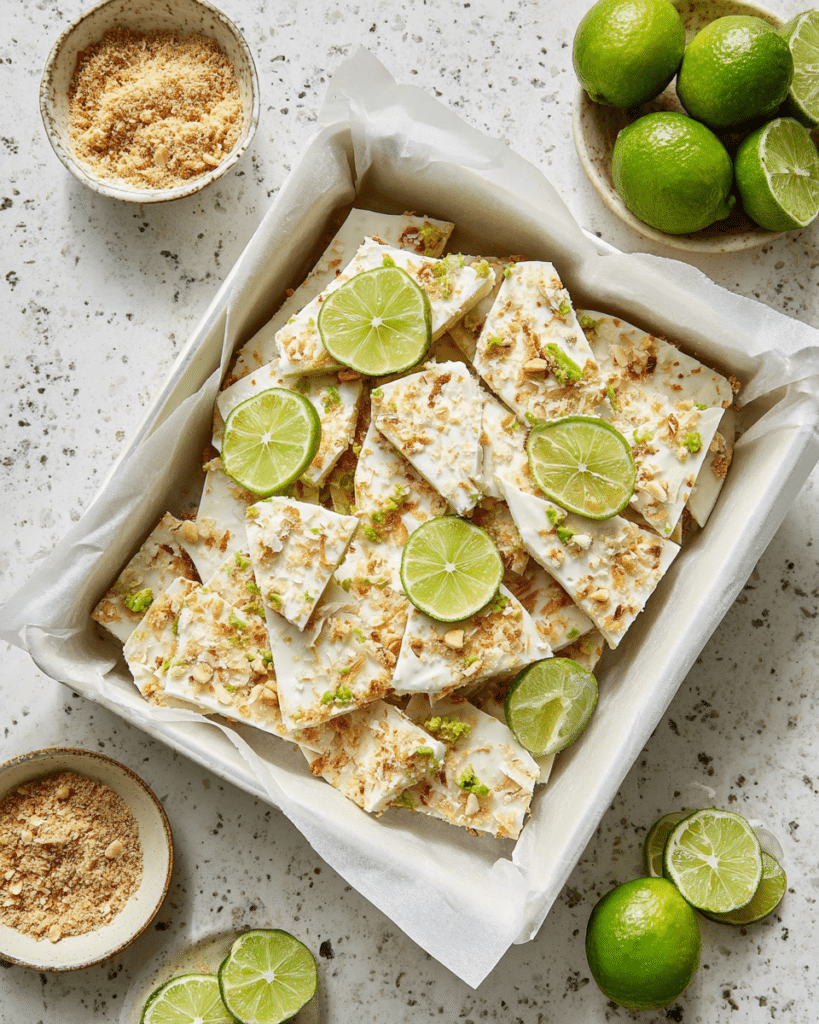 Key Lime Pie Yogurt Bark Recipe