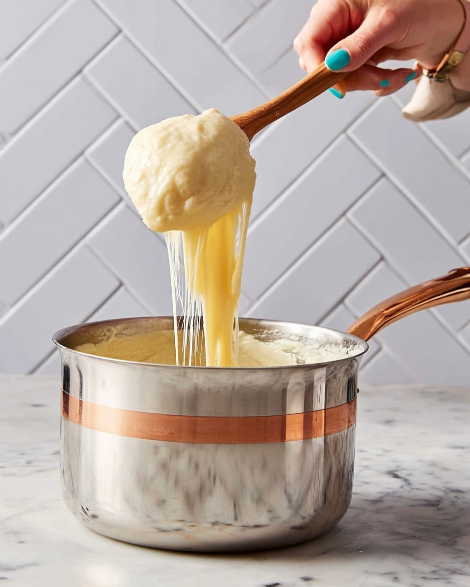 Fondue Mashed Potatoes Recipe - Recipe Image