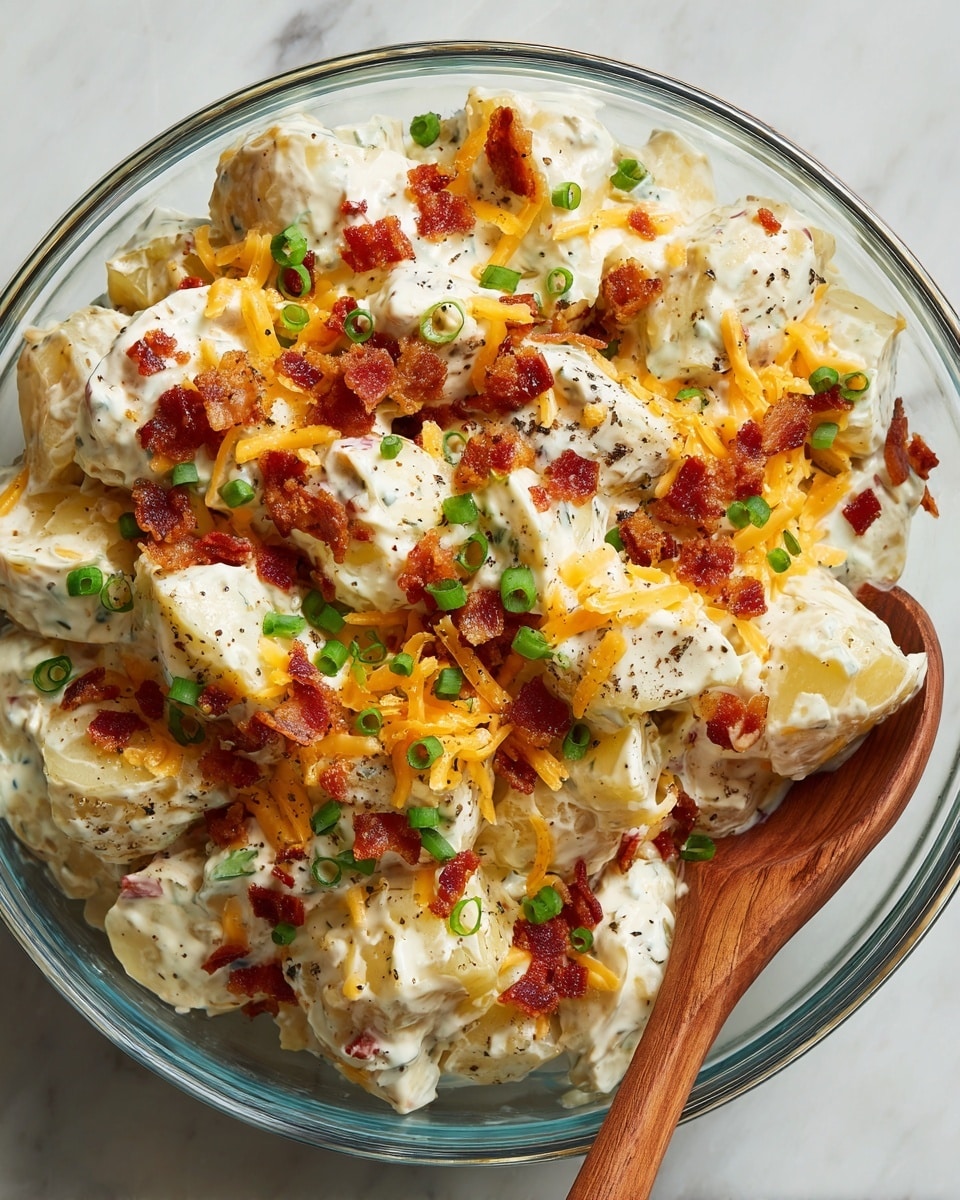 Loaded Baked Potato Salad Recipe - Recipe Image