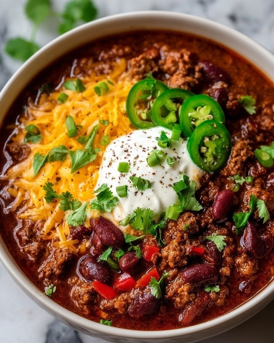 Ground Beef Stovetop Chili: Easy Recipe for a Quick Dinner Recipe