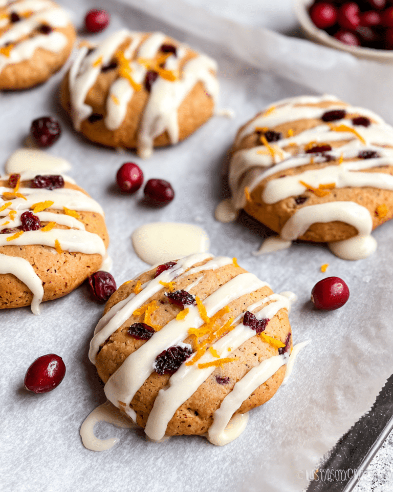 Gluten-Free Cranberry Orange Cookies Recipe