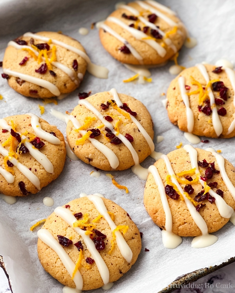 Gluten-Free Cranberry Orange Cookies Recipe - Recipe Image