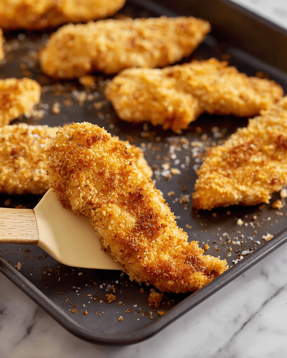 Oven Baked Chicken Strips Recipe