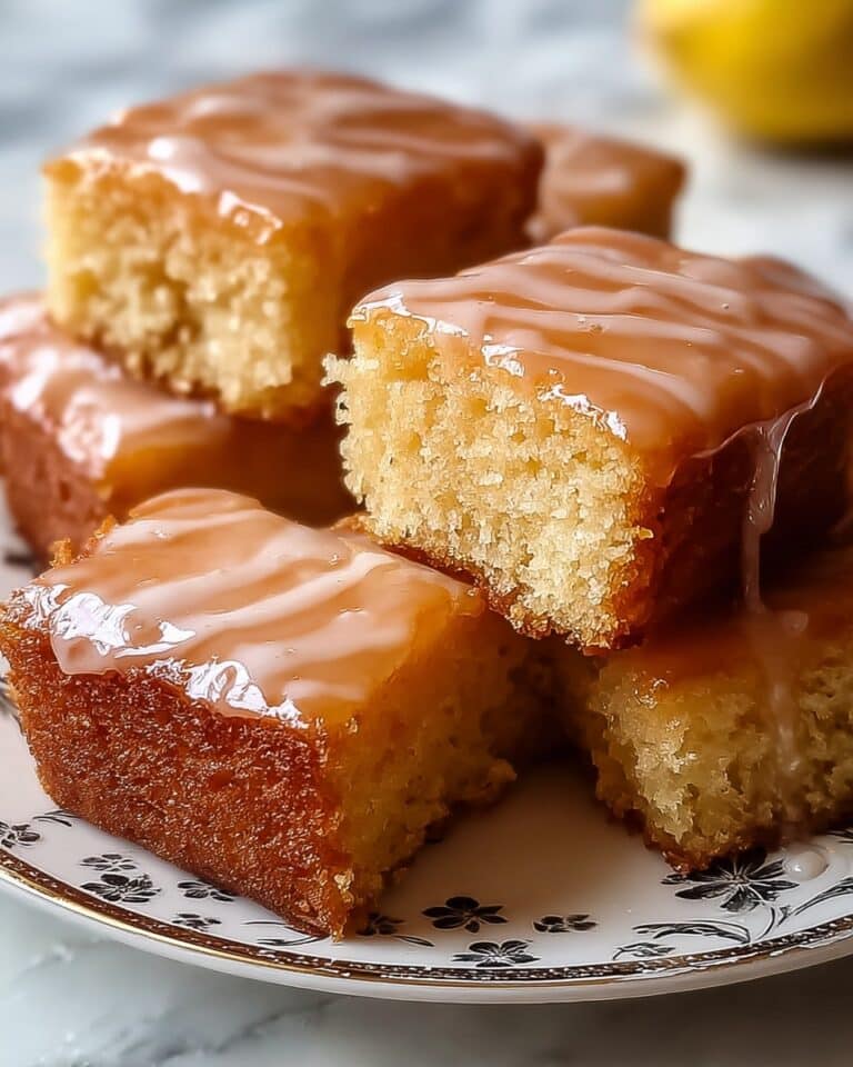 Soft Baked Maple Donut Bars Recipe