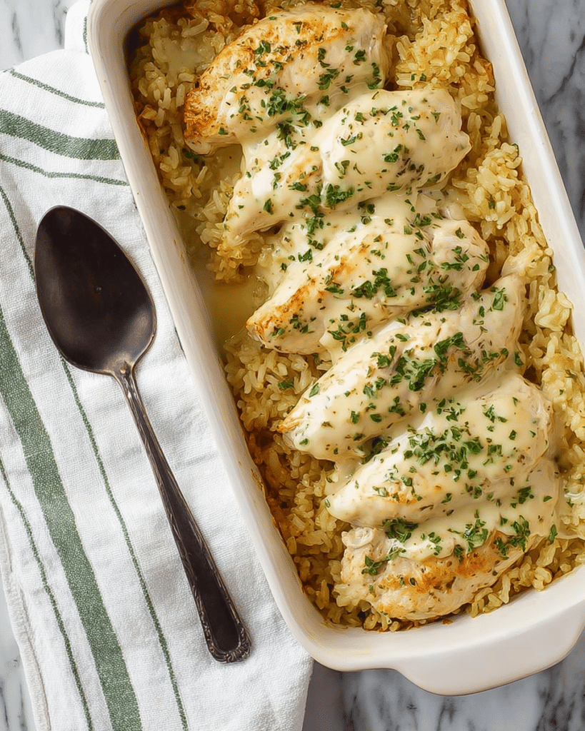 French Onion Chicken and Rice Recipe