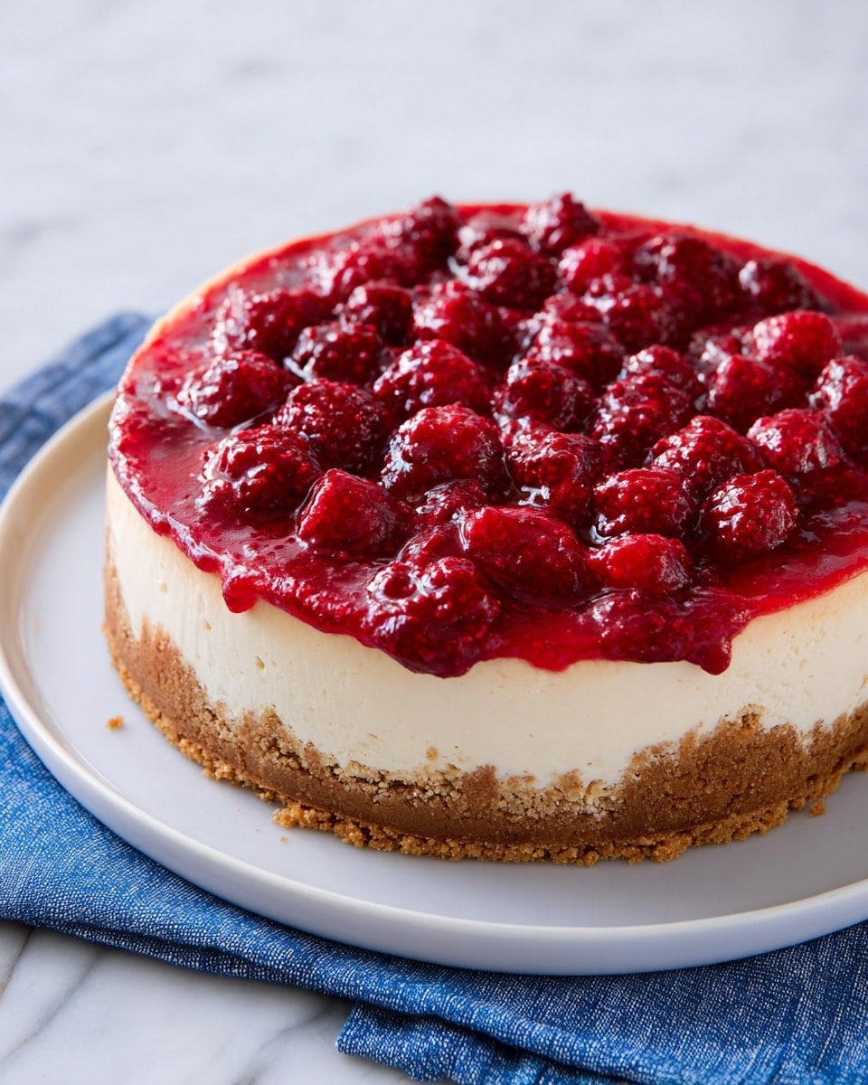 Vegan Raspberry Cashew Cheesecake Recipe - Recipe Image