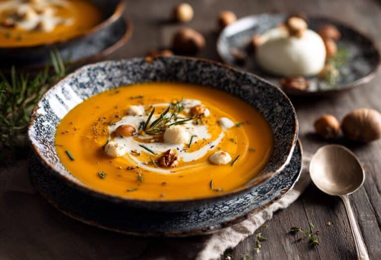 Roasted Sweet Potato Soup (So Cozy!) Recipe