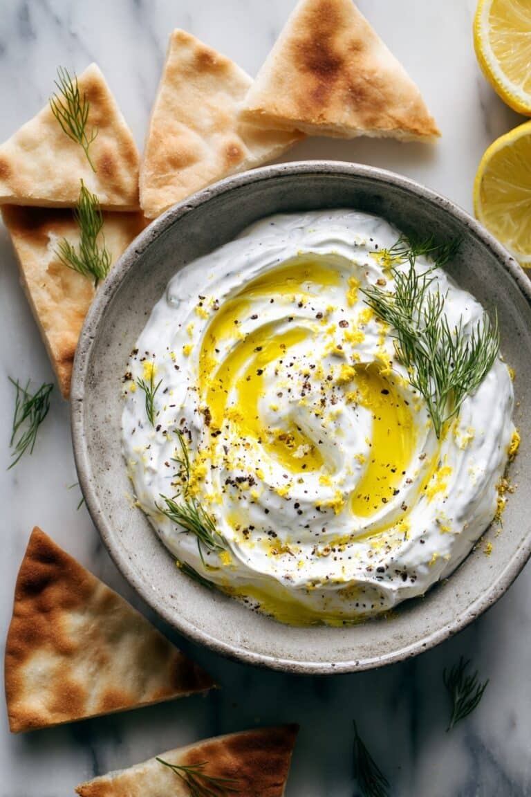 5-Minute Greek Yogurt Tzatziki Sauce (or Dip!) Recipe