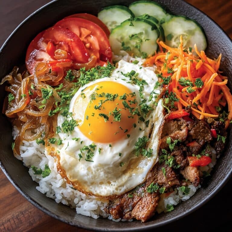 Mushroom and Egg Donburi Recipe