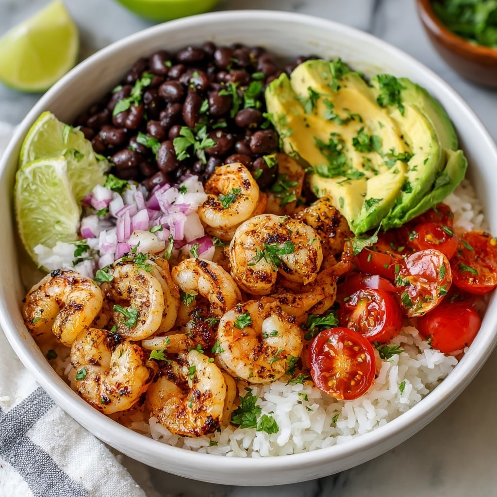 Black Bean and Rice Bowl with Cilantro Lime Yogurt Sauce Recipe - Recipe Image