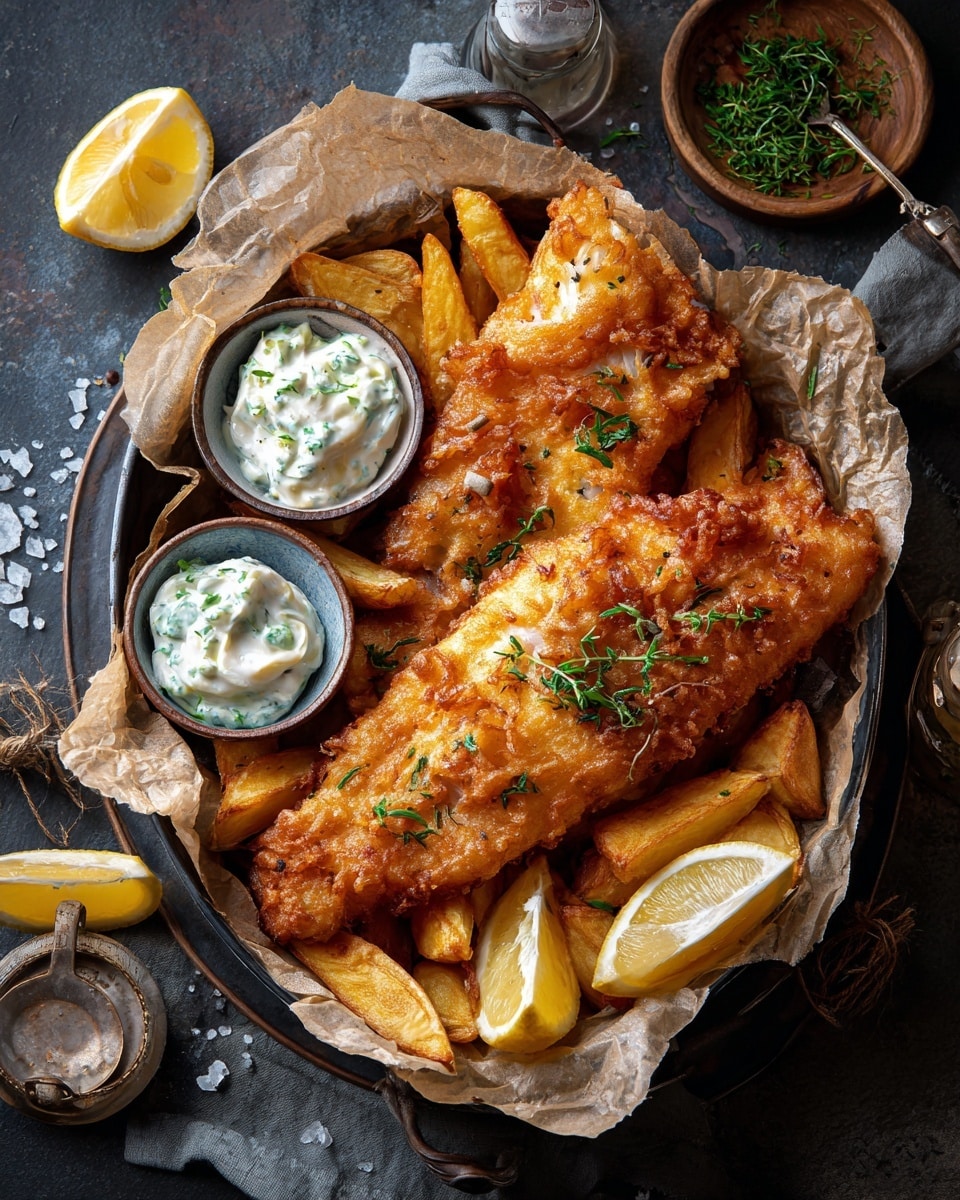 Classic Fish and Chips Recipe - Recipe Image