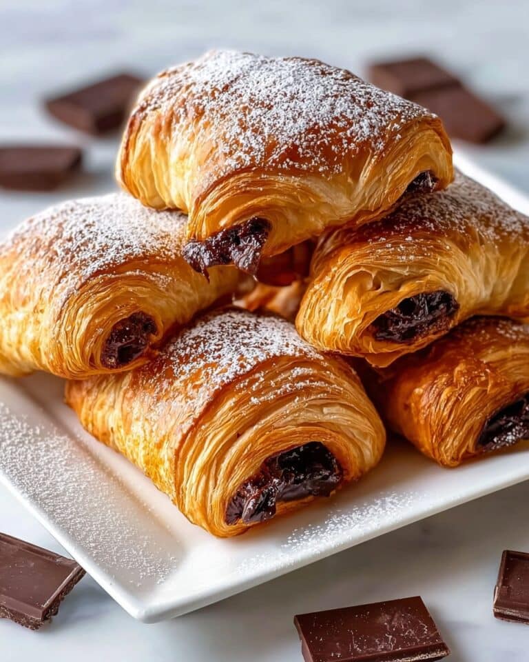 Homemade Chocolate Croissants Recipe