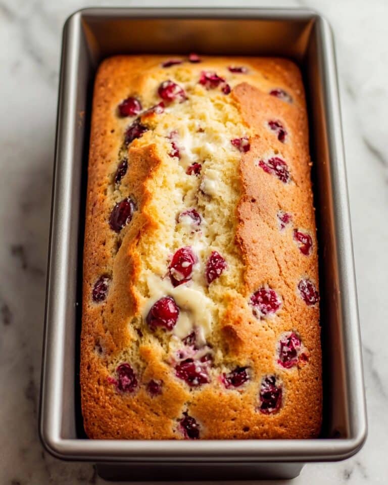Cream Cheese Cranberry Loaf Recipe