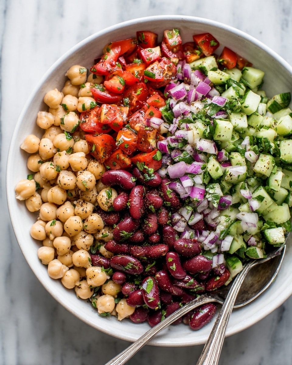 Mediterranean Bean Salad Recipe