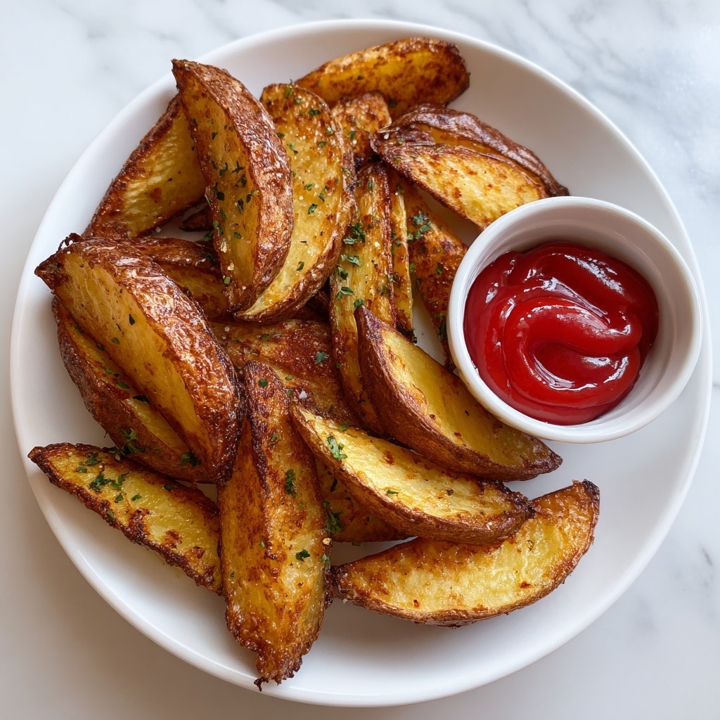 Baked Potato Wedges Recipe