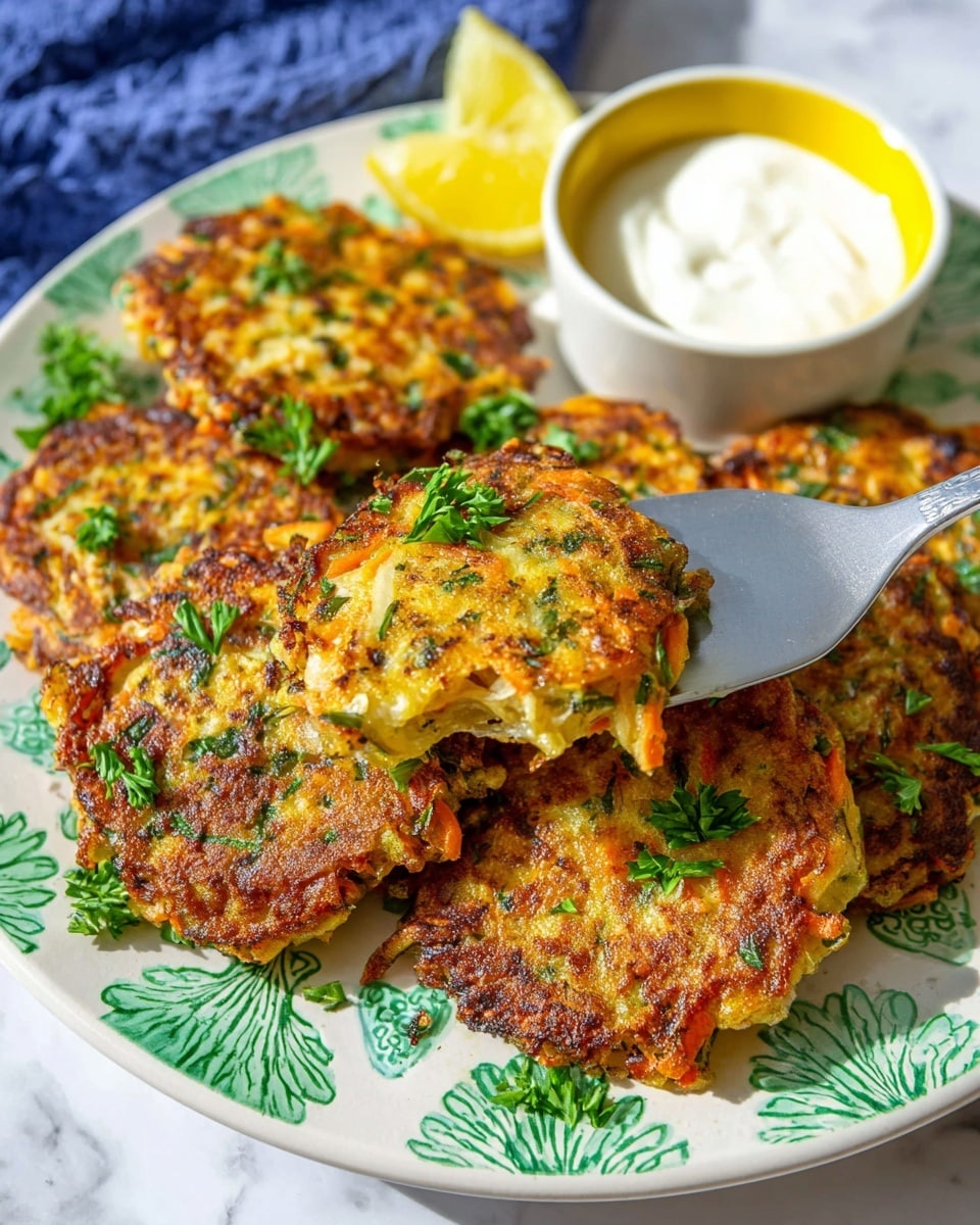 Chickpea Zucchini Fritters (Easy Mediterranean Recipe) Recipe - Recipe Image