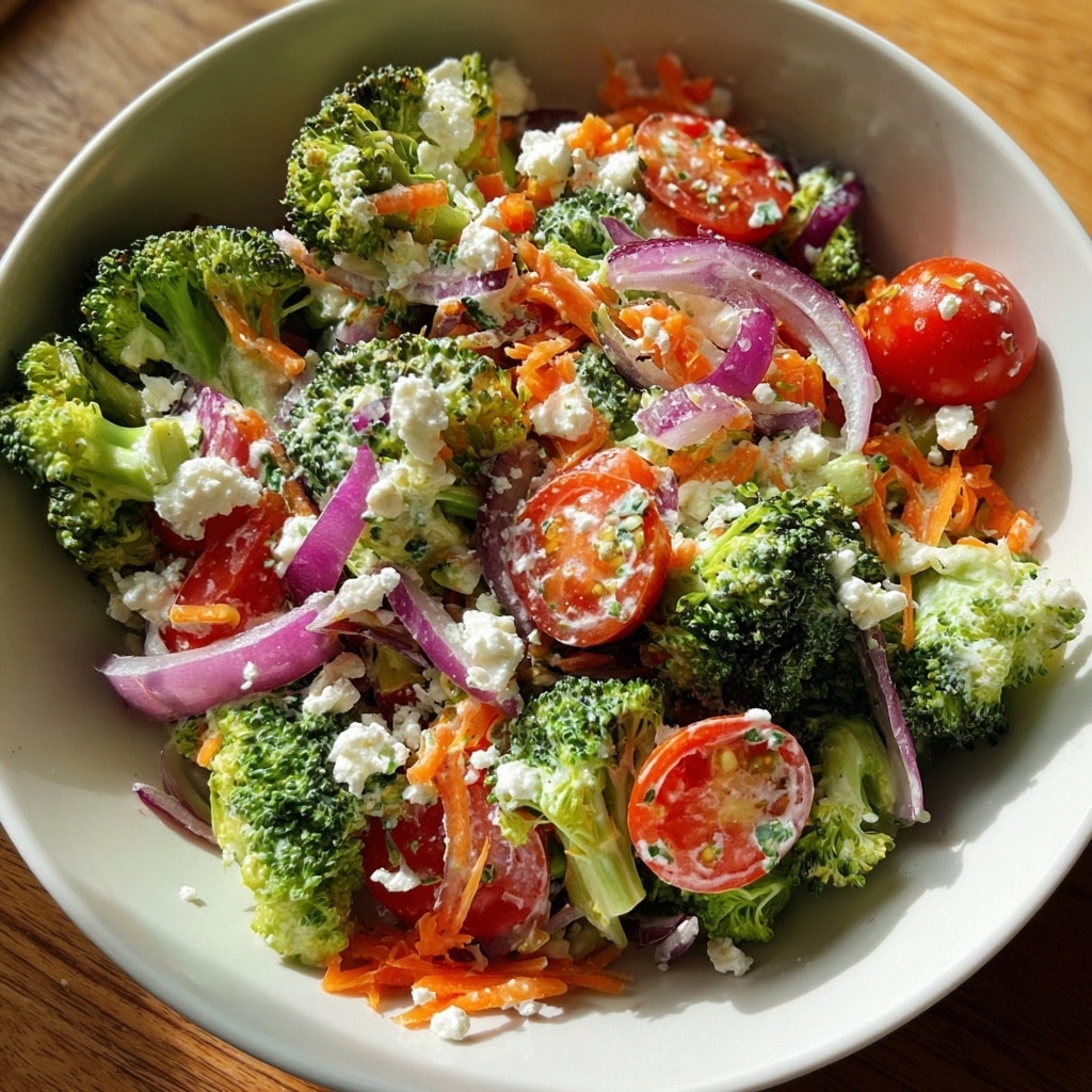 Roasted Cauliflower and Broccoli Salad with Lemon Tahini Dressing Recipe - Recipe Image