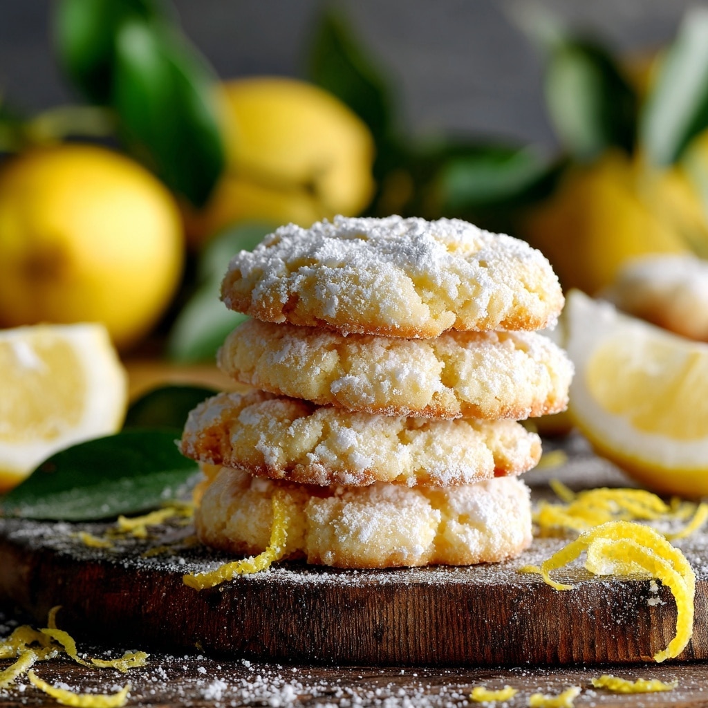 Italian Lemon Cookies Recipe - Recipe Image