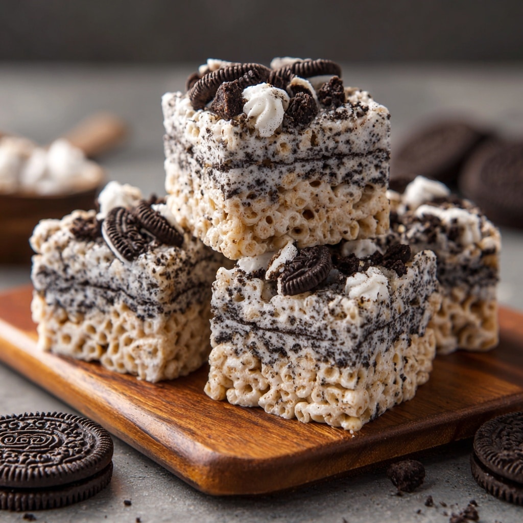 Oreo Rice Krispies Treats Recipe