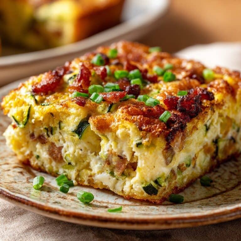 Wholesome Cottage Cheese Egg Bake Breakfast Casserole Recipe