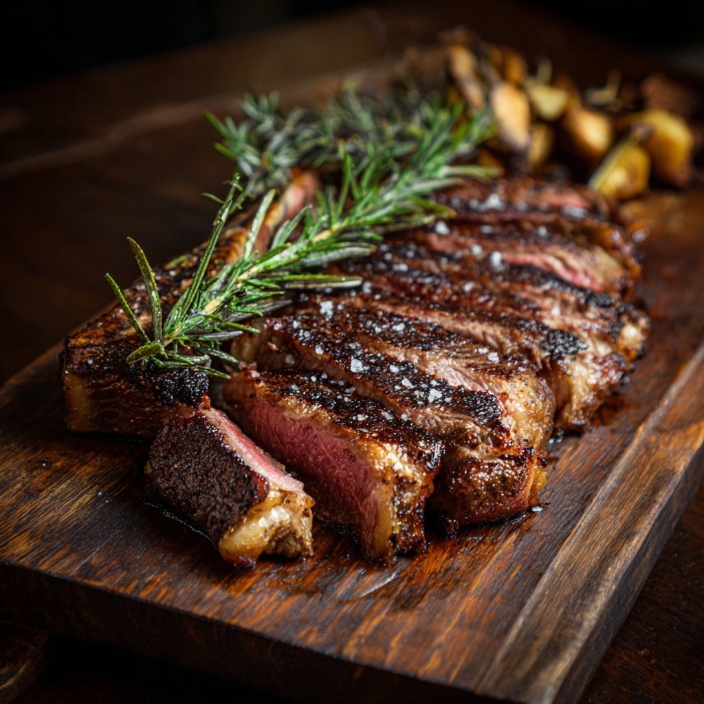 Herbed Butter Ribeye Roast Recipe - Recipe Image
