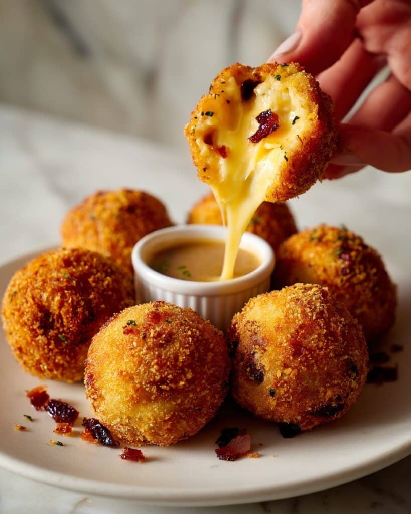 Reuben Balls with Spicy Thousand Island Dipping Sauce Recipe