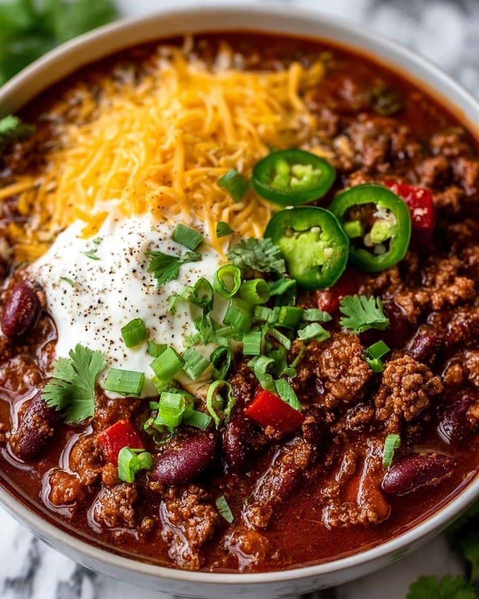 Ground Beef Stovetop Chili: Easy Recipe for a Quick Dinner Recipe - Recipe Image