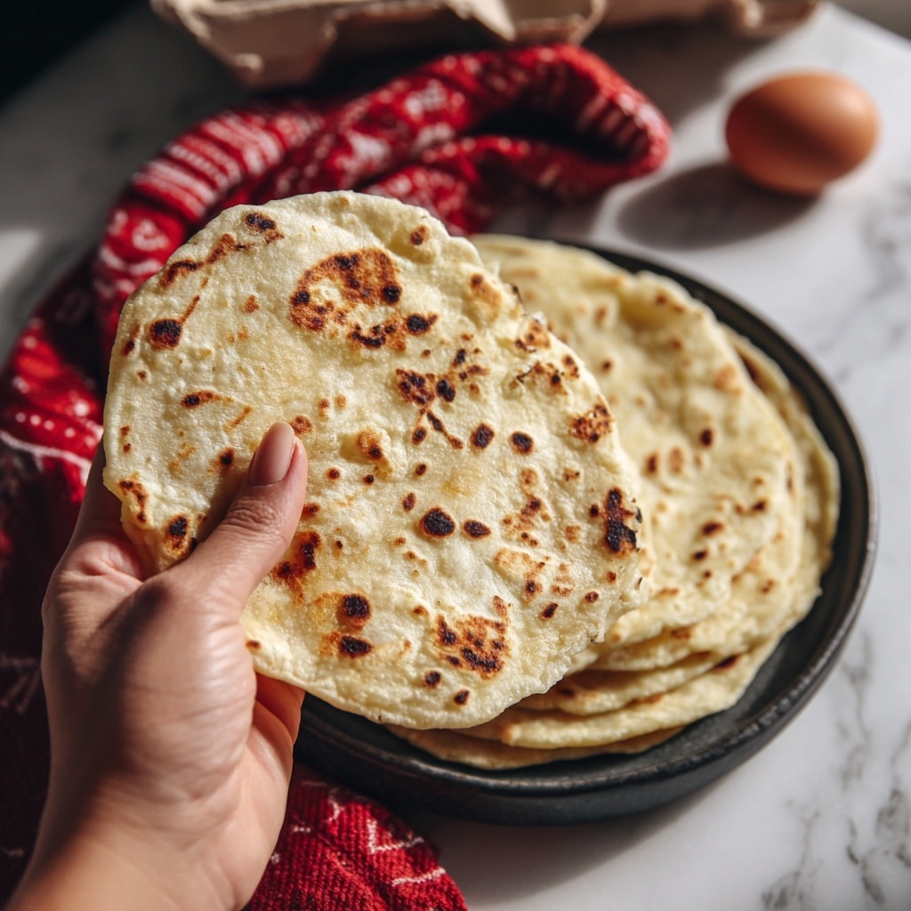 Easy Keto Almond Flour Tortillas Recipe - Recipe Image