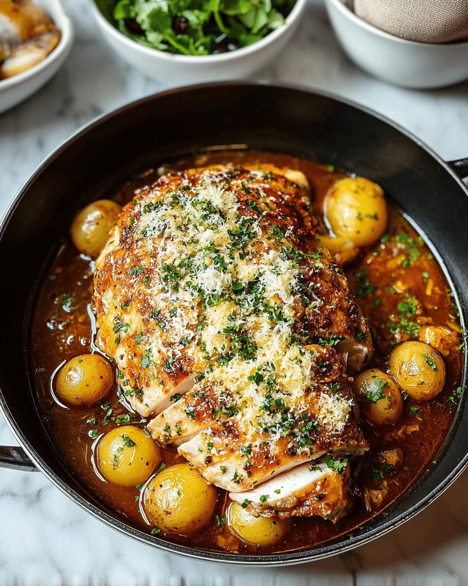 Steakhouse Parmesan Chicken Recipe - Recipe Image