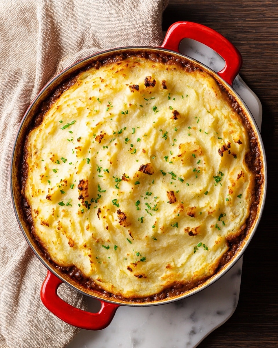 Gardener’s Pie with Root Vegetable Mash Recipe