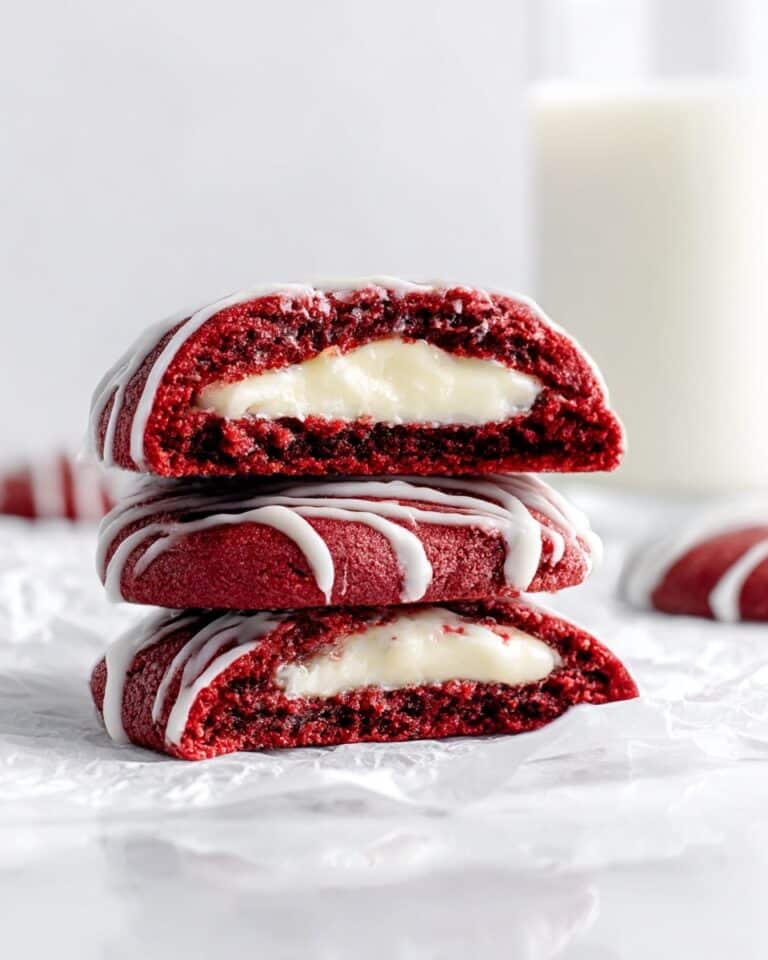 Red Velvet Cheesecake Cookies Recipe