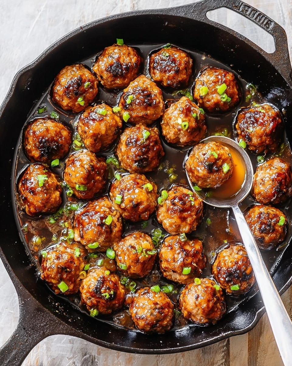Firecracker Chicken Meatballs Recipe
