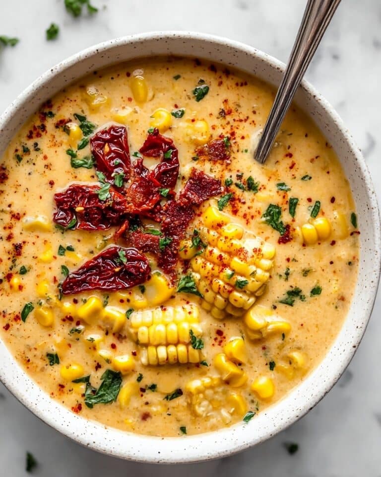 Irresistible Sun Dried Tomato Corn Chowder for Cozy Evenings Recipe