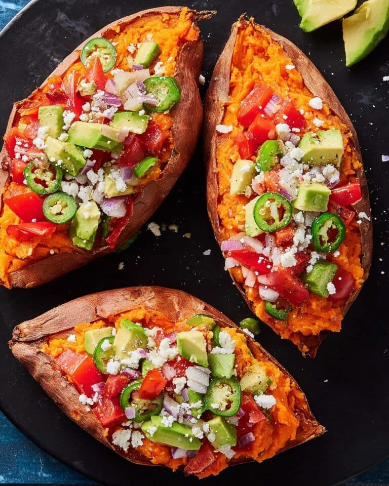 Twice-Baked Sweet Potatoes Recipe