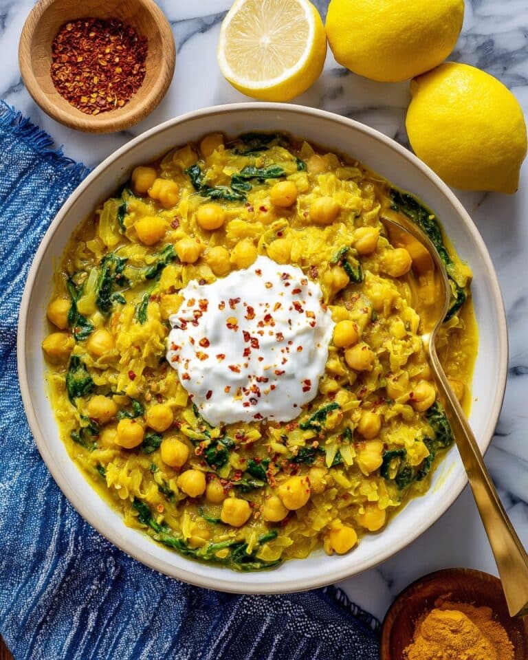 Turmeric Rice with Chickpeas (Mediterranean Diet Friendly) Recipe