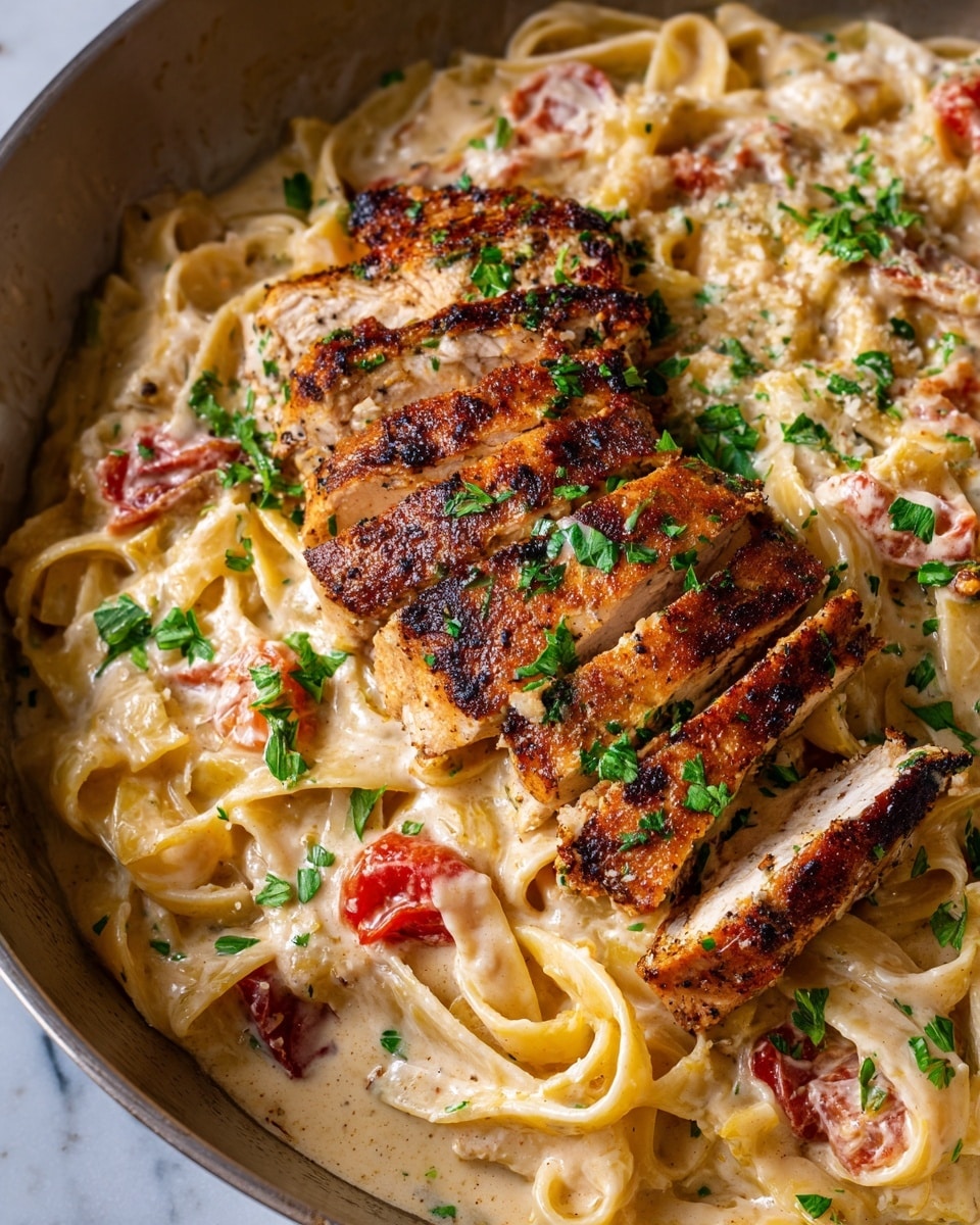 Creamy Cajun Chicken Pasta Recipe - Recipe Image