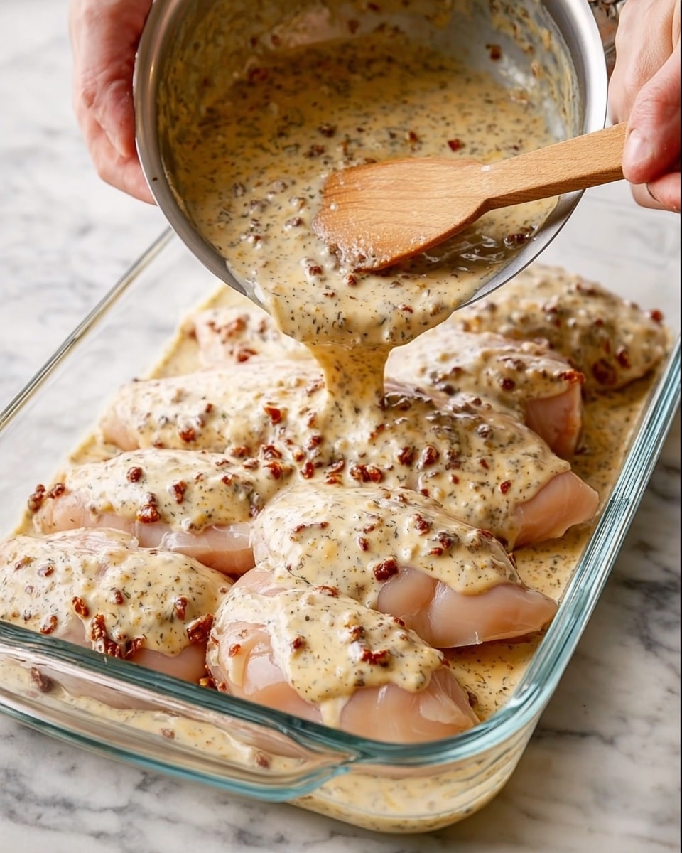 Creamy Herb Chicken Bake – The One-Sauce Comfort Dinner Recipe - Recipe Image
