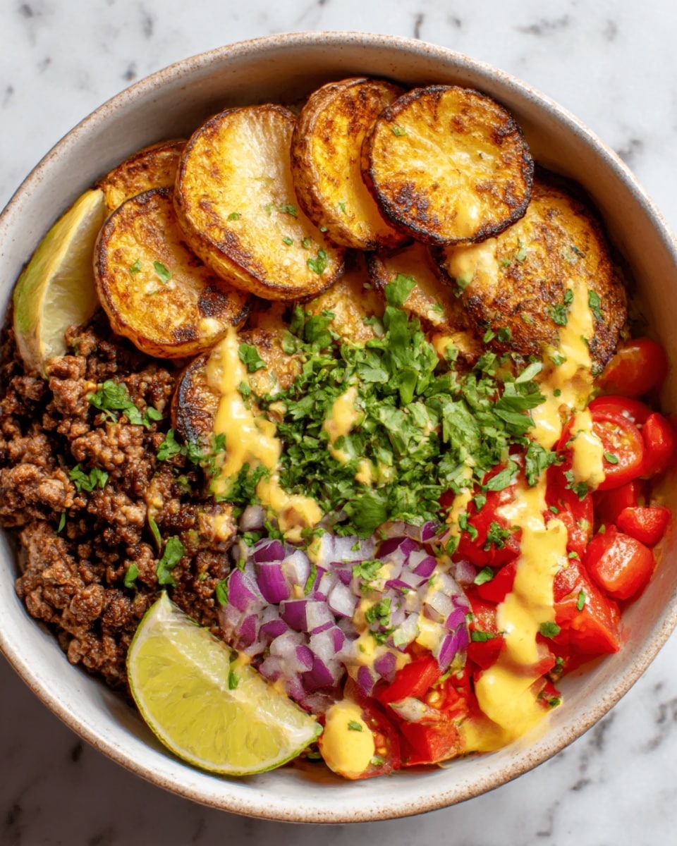 Loaded Fiesta Potato Bowls Recipe - Recipe Image