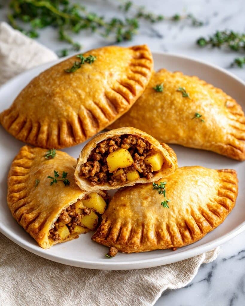 Traditional Cornish Beef Pasties Recipe