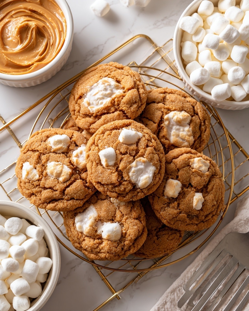 Gluten-Free Peanut Butter Marshmallow Cookies Recipe