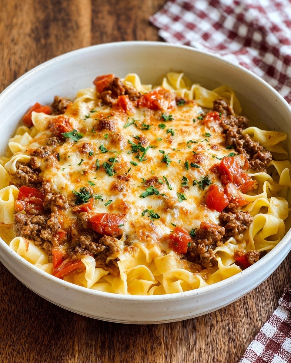 Slow Cooker Amish Country Tomato Beef Casserole Recipe