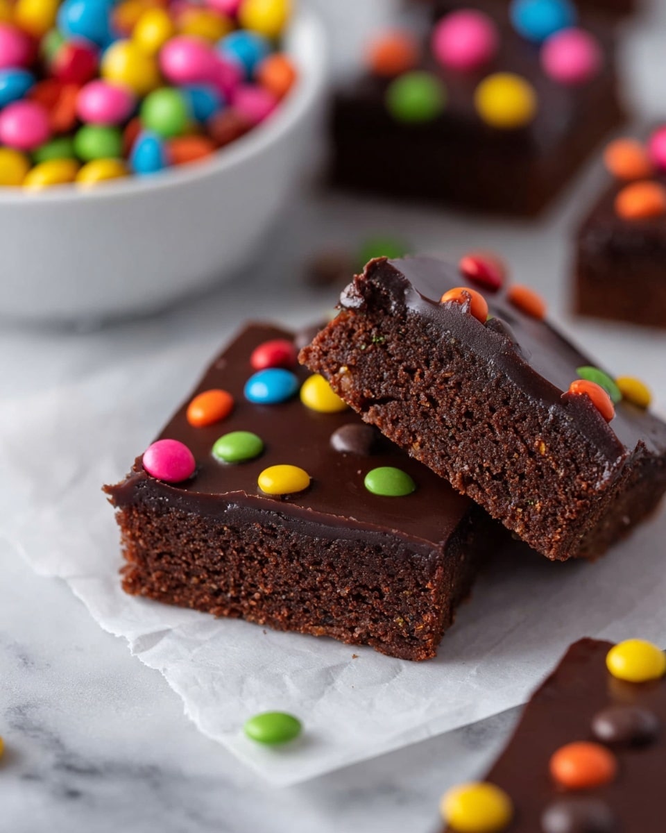 Gourmet Cosmic Brownies Recipe - Recipe Image