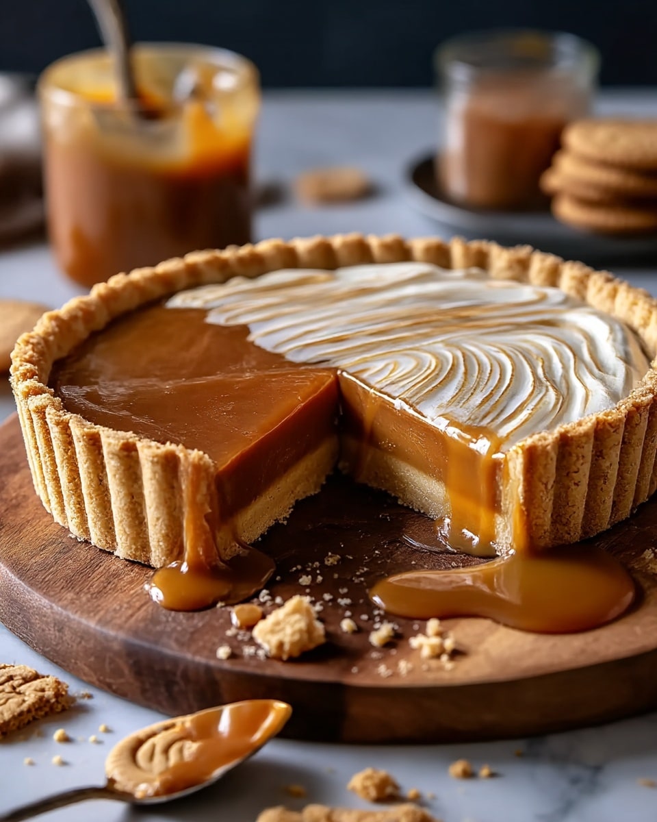 Biscoff Cookie Butter Tart Recipe - Recipe Image