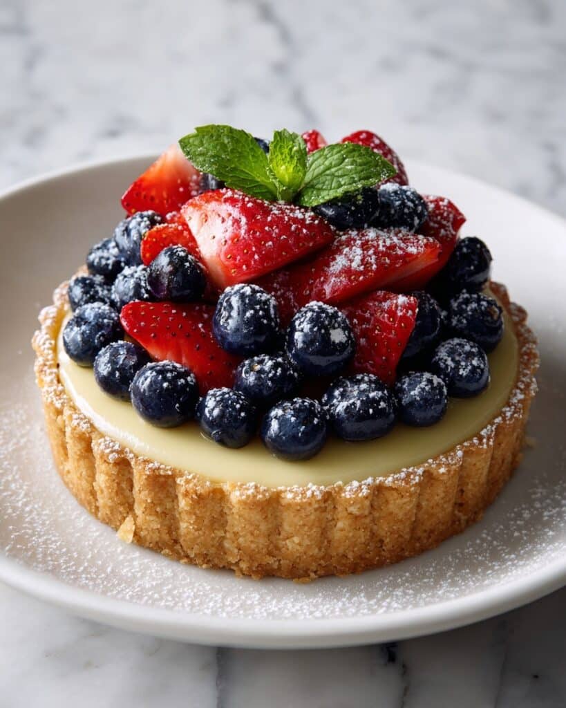 Berry Mascarpone Tart Recipe
