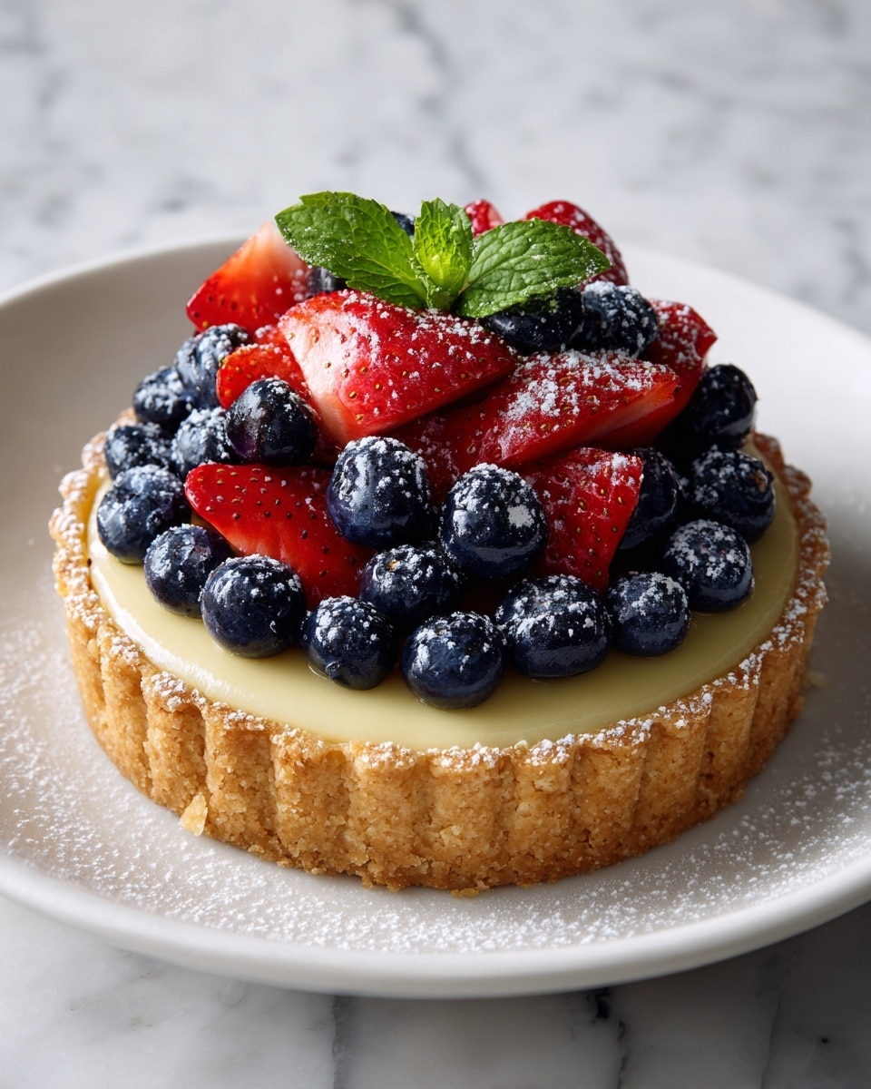 Berry Mascarpone Tart Recipe